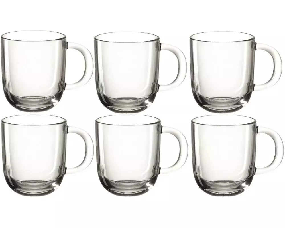 Leonardo Teetasse Modena 400 ml , 6 Stück, Transparent