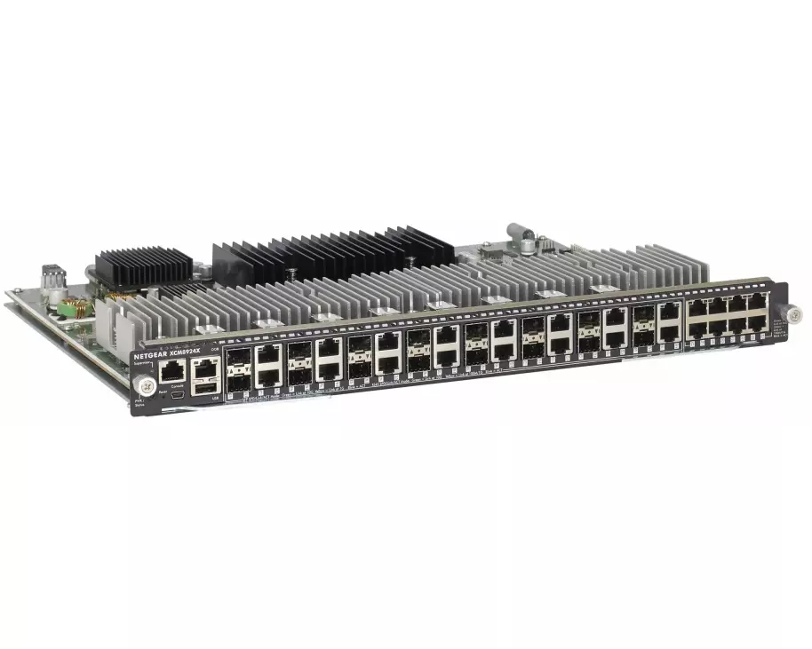 NETGEAR Chassis Switch XCM8924X-10000S, M6100 Blade 24x10GB-T,16xSFP+ Ports