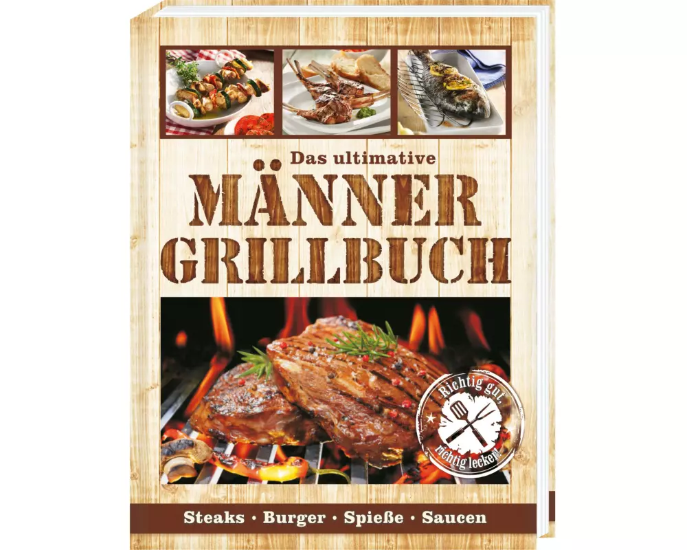 Trendcompany Männer Grillbuch 208 Seiten