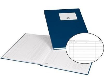 BIELLA Kassabuch A4 60848000U blau 80 Blatt