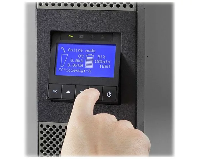 EATON 9PX 6000i 6000VA/5400W Tower/Rack 3U with external Bypass and without Management card 3min Runtime 4400W