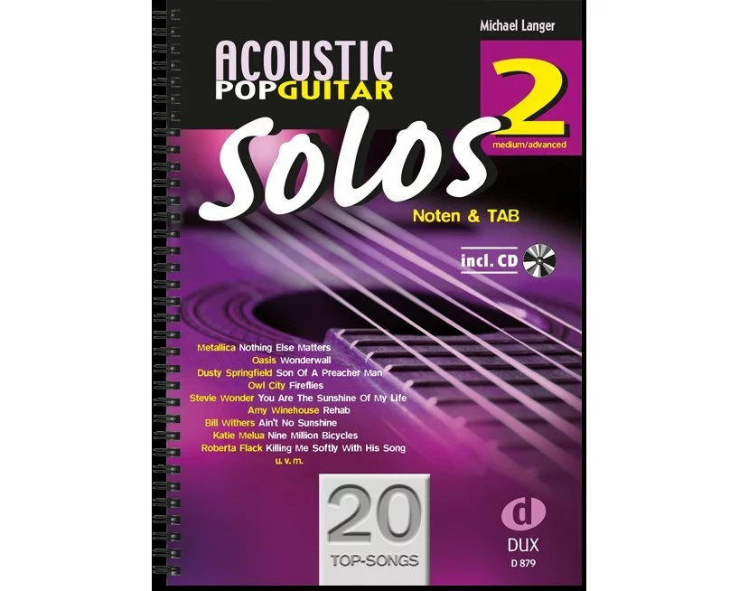 Acoustic Pop Guitar Solos 2