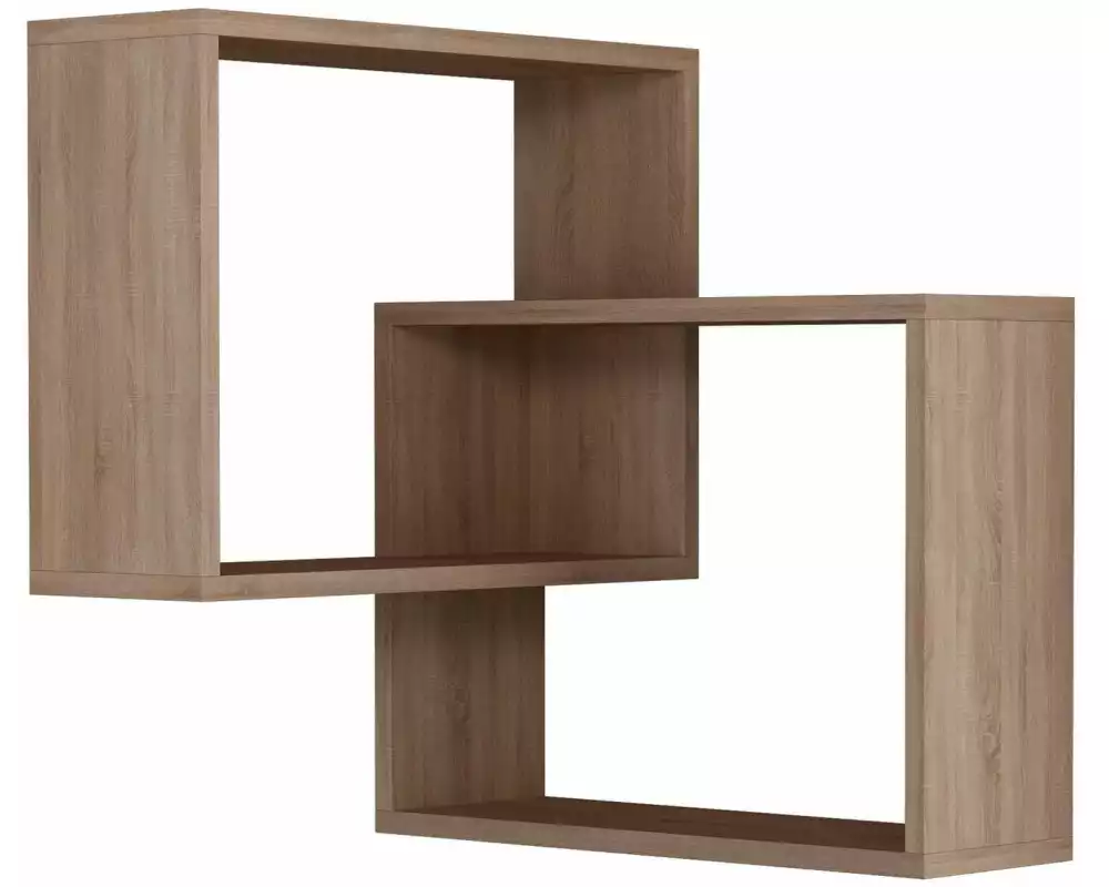 Woody Fashion Wandregal Ring 68 x 68 x 60 cm, Eiche