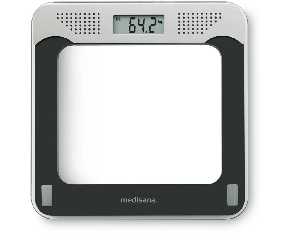 Medisana Personenwaage PS425 Grau; Schwarz