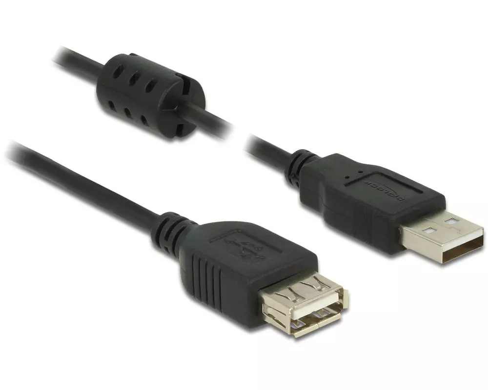 Delock USB 2.0-Verlängerungskabel USB-A - USB-A 1.5 m