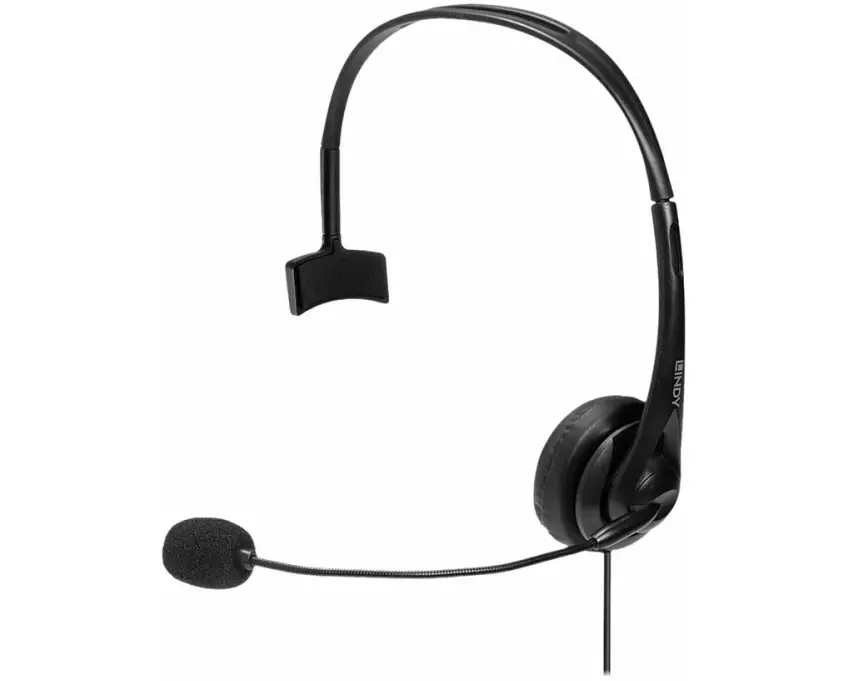 LINDY 3.5mm & USB Type C, Monaural, Headset