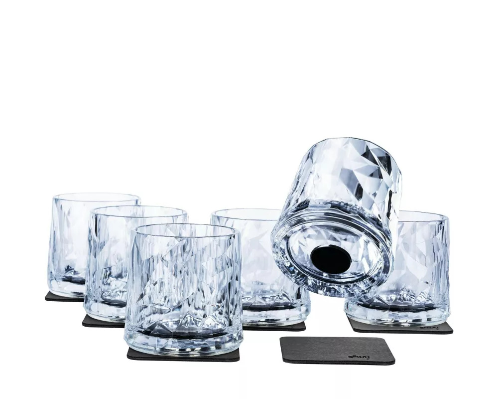 Silwy Magnet-Kunststoffgläser Tumbler