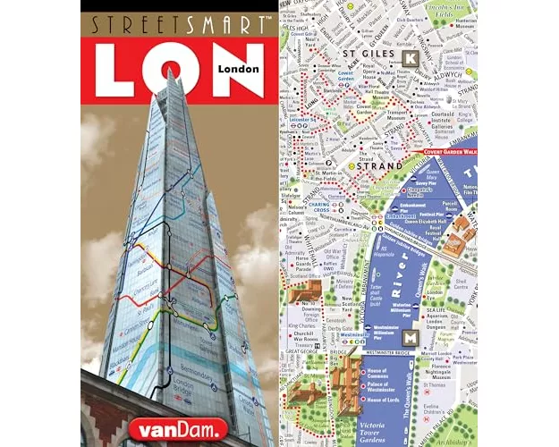 StreetSmart (R) London Map by VanDam