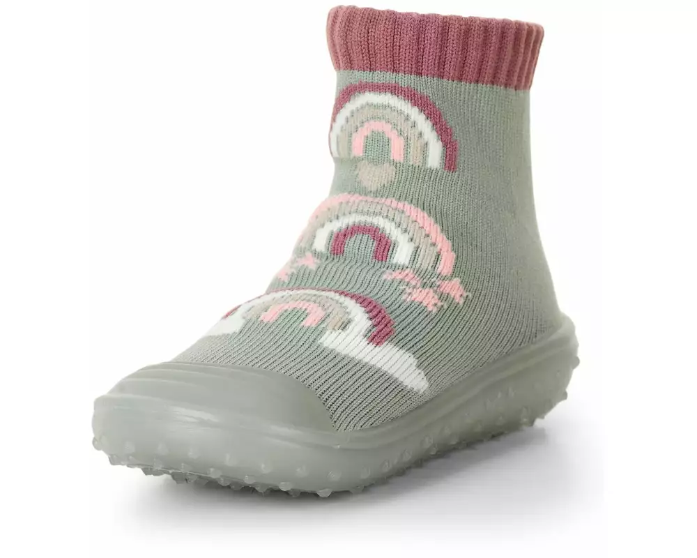 Sterntaler Antirutsch-Socken Adventure Regenbogen Grün Gr. 23/24