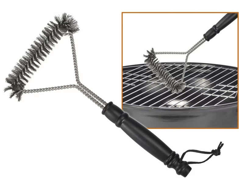 FS Star Grillreinigungsbürste mit Edelstahlborsten