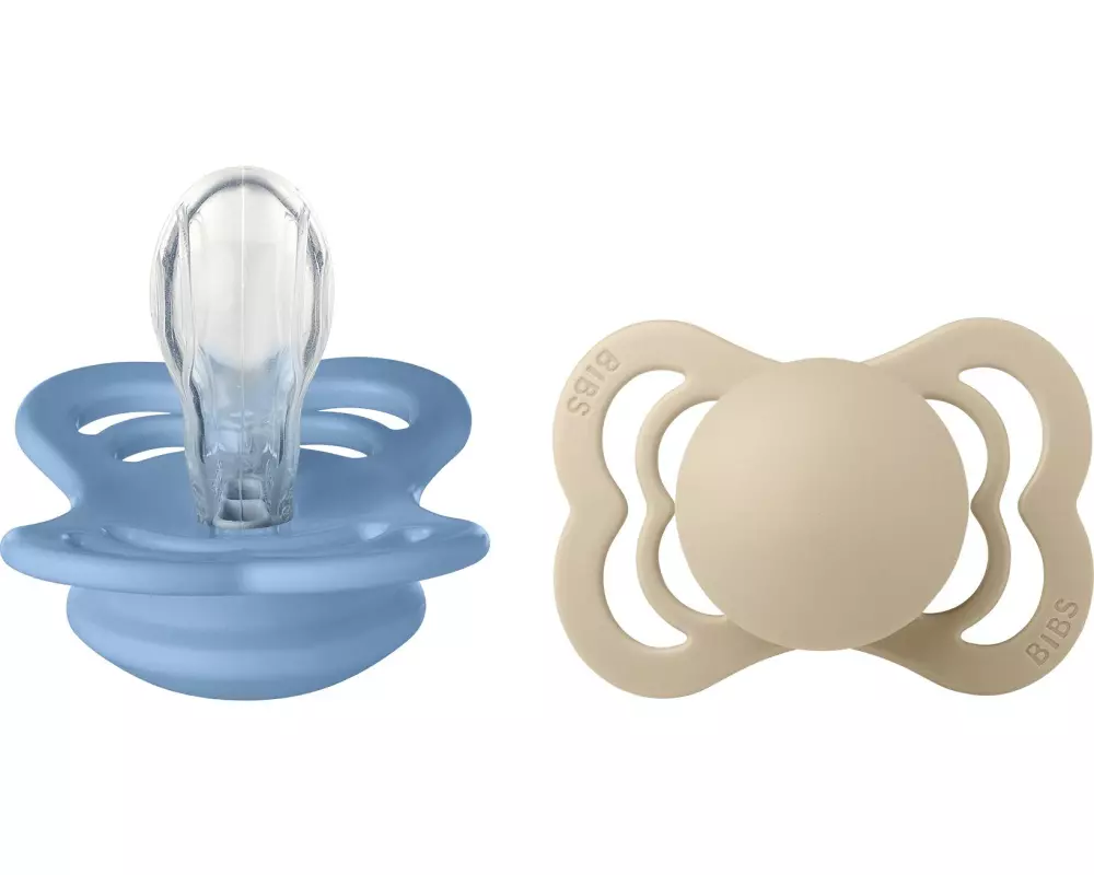 Bibs Supreme 0-6m, 2 Stk. / Vanilla_Sky Blue