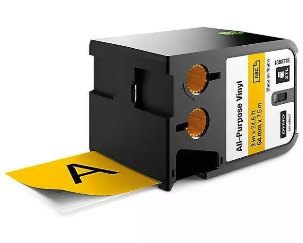 DYMO Beschriftungsband XTL Schwarz auf Gelb