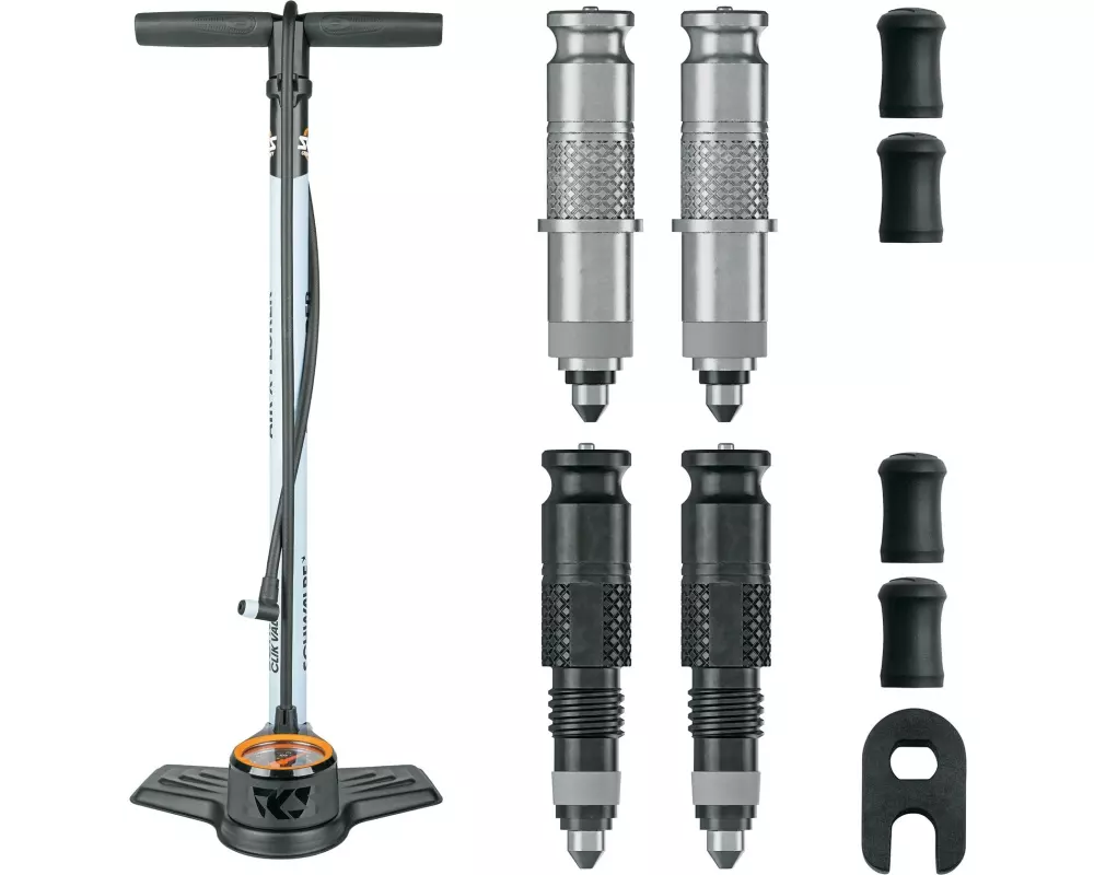 SKS Air-X-Plorer 10.0 Stahl, Clik Valve, blau/schwarz