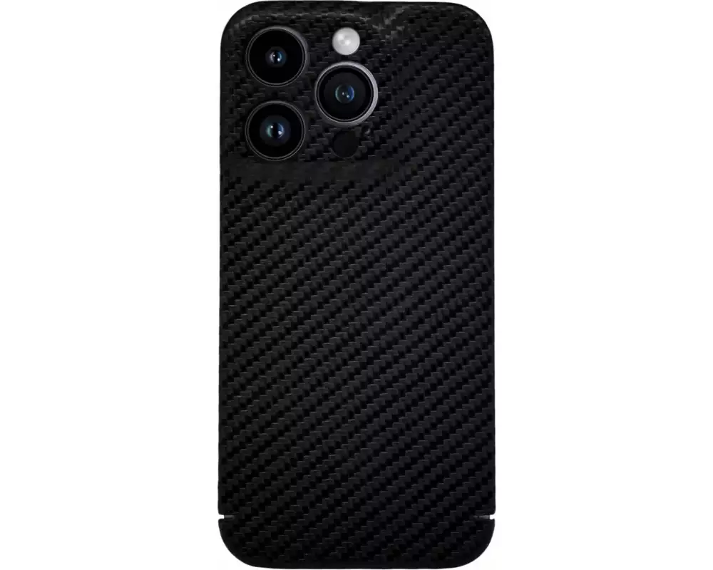 Nevox Back Cover Carbon Series iPhone 17 Pro Max Schwarz