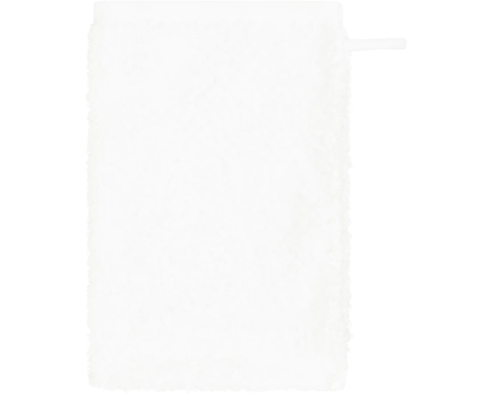 Cawö Waschhandschuh Pure 16 x 22 cm, Weiss