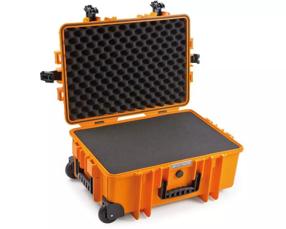 B&W Outdoor-Koffer Typ 6700 SI Orange