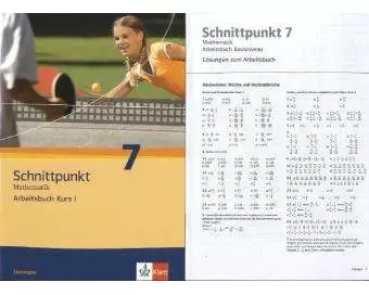 Schnittpunkt Mathematik - Ausgabe für Thüringen. Arbeitsbuch plus Lösungsheft 7. Schuljahr - Basisniveau