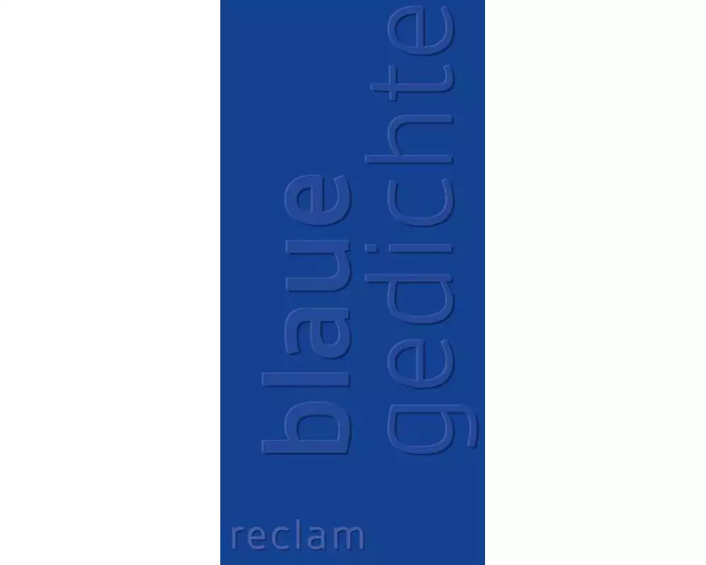 Blaue Gedichte