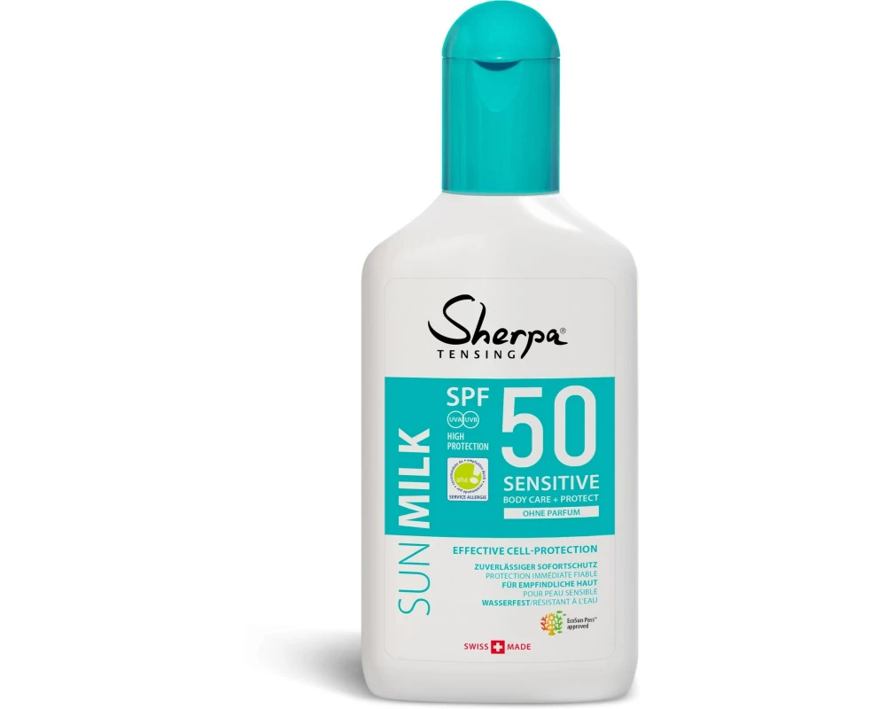 Sherpa Tensing Sonnenmilch Sensitive SPF50 175 ml