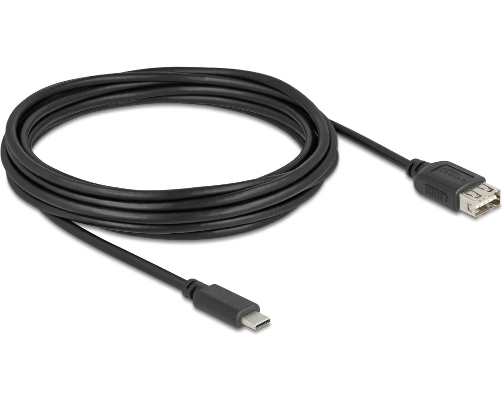 Delock USB 2.0-Kabel USB-C - USB-A 5 m