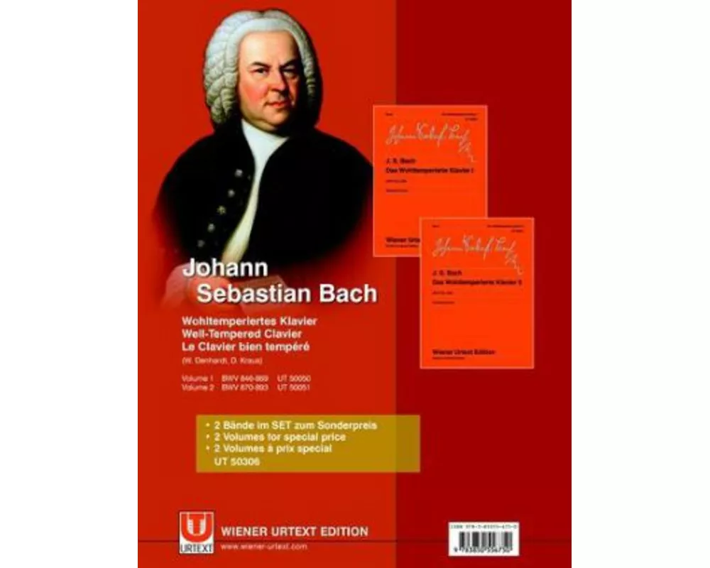 Das Wohltemperierte Klavier / 2Bde
