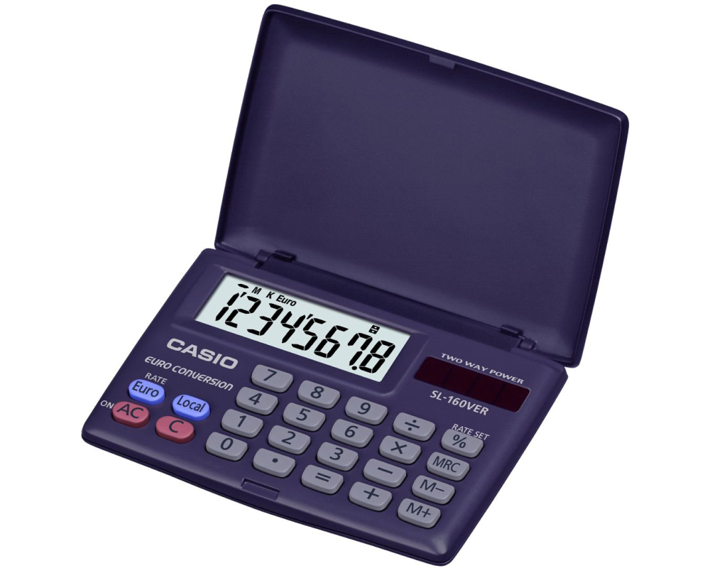 CASIO Taschenrechner SL-160VER-SA