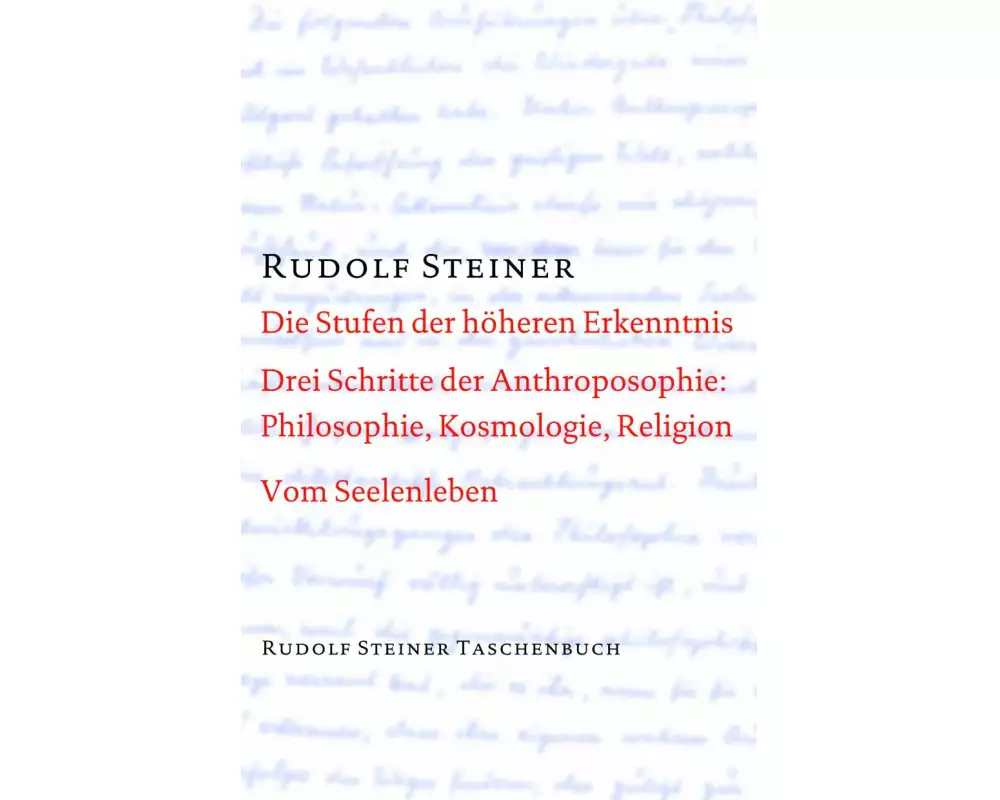 Die Stufen der höheren Erkenntnis