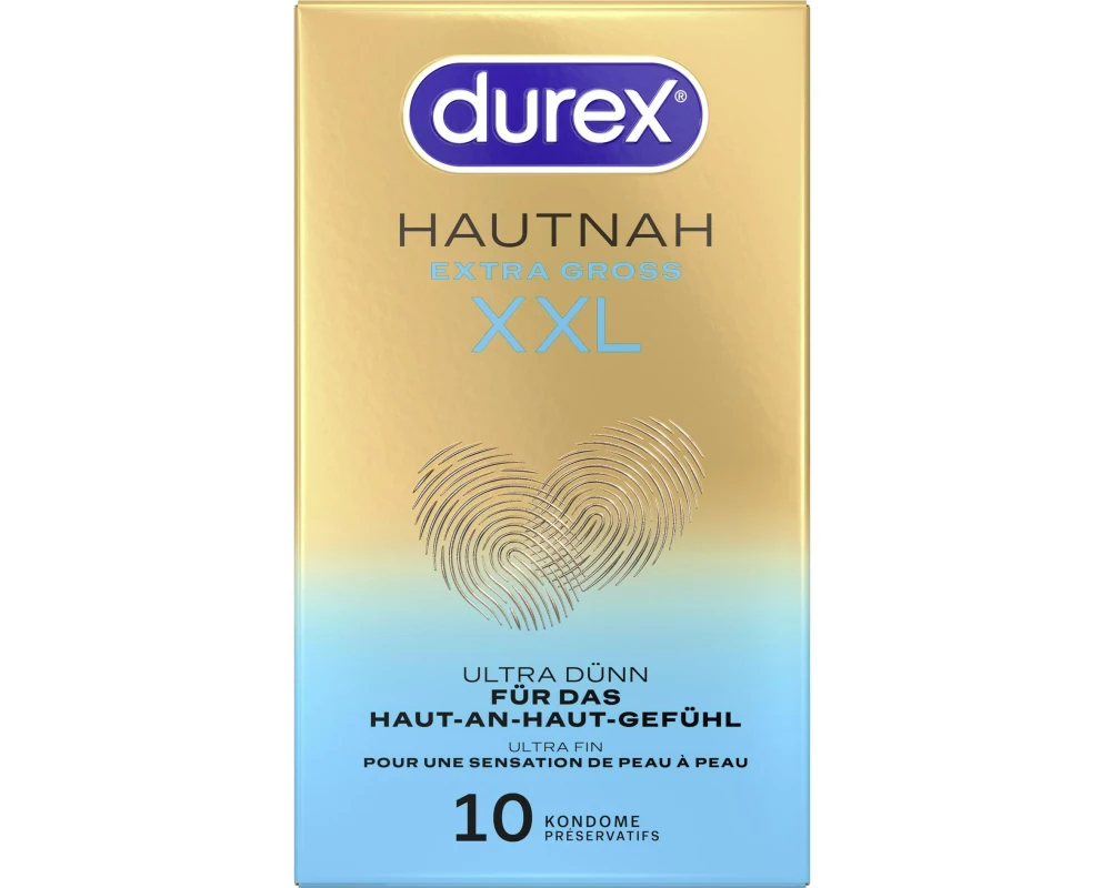 Durex Kondome Hautnah XXL 10 Stück