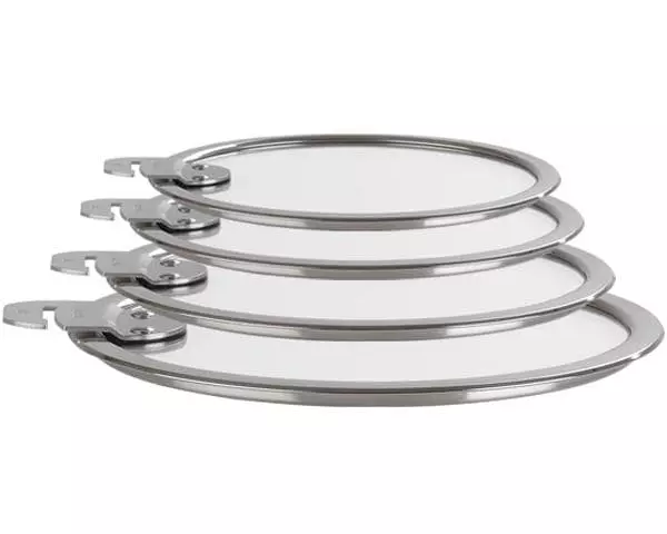 Cristel Pfannendeckel Strate 14 cm/16 cm/18 cm/20 cm, Transparent