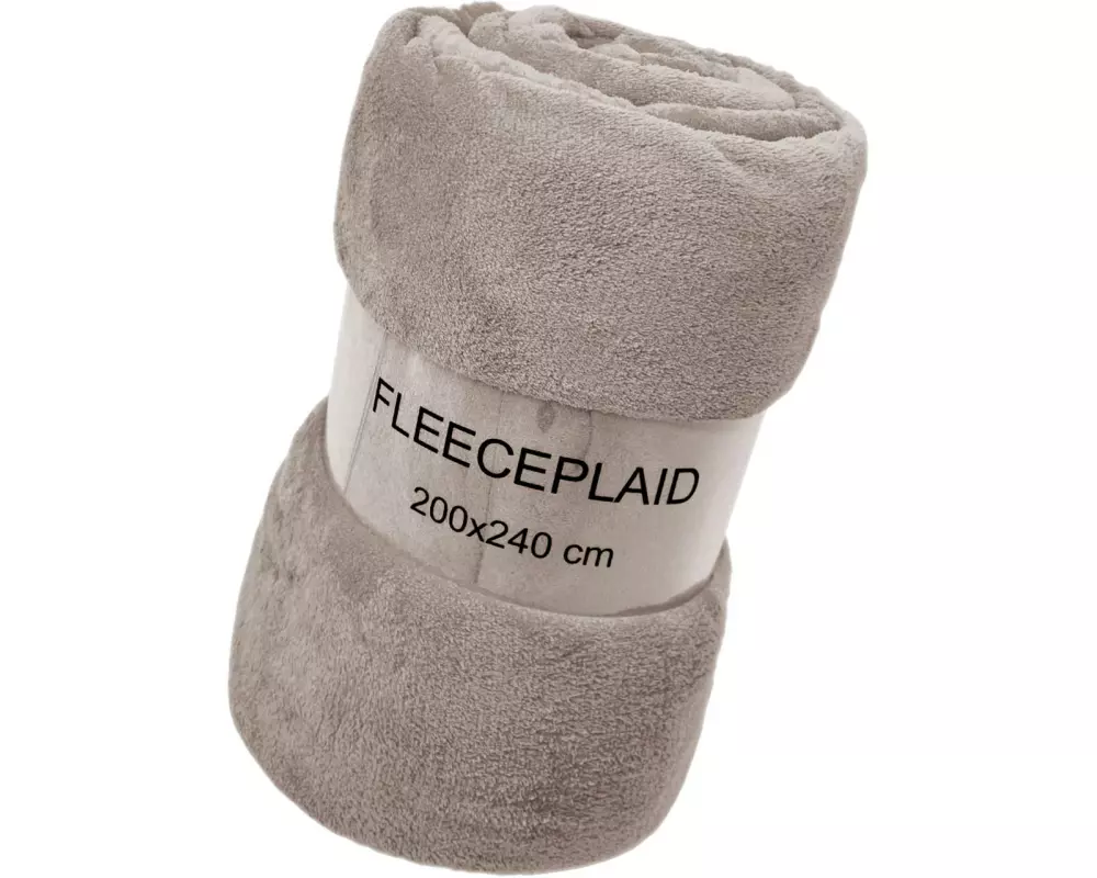 Flair Decke Coral 200 x 240 cm, Kaffee