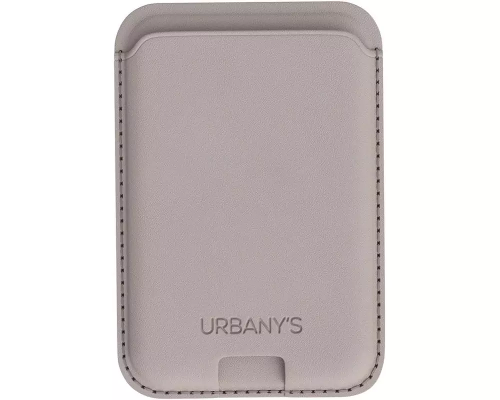 Urbany's MagSafe Card Holder Taupe