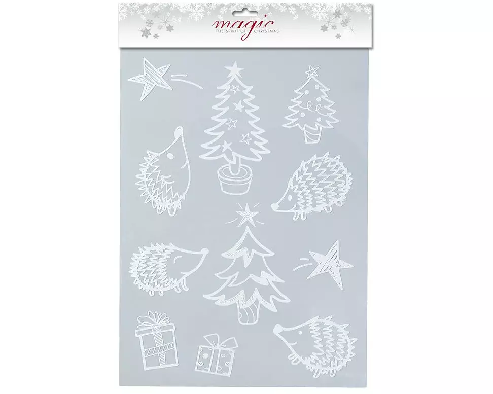 INGES CHRISTMAS DECOR Fensterbild Weihnachten 40 cm