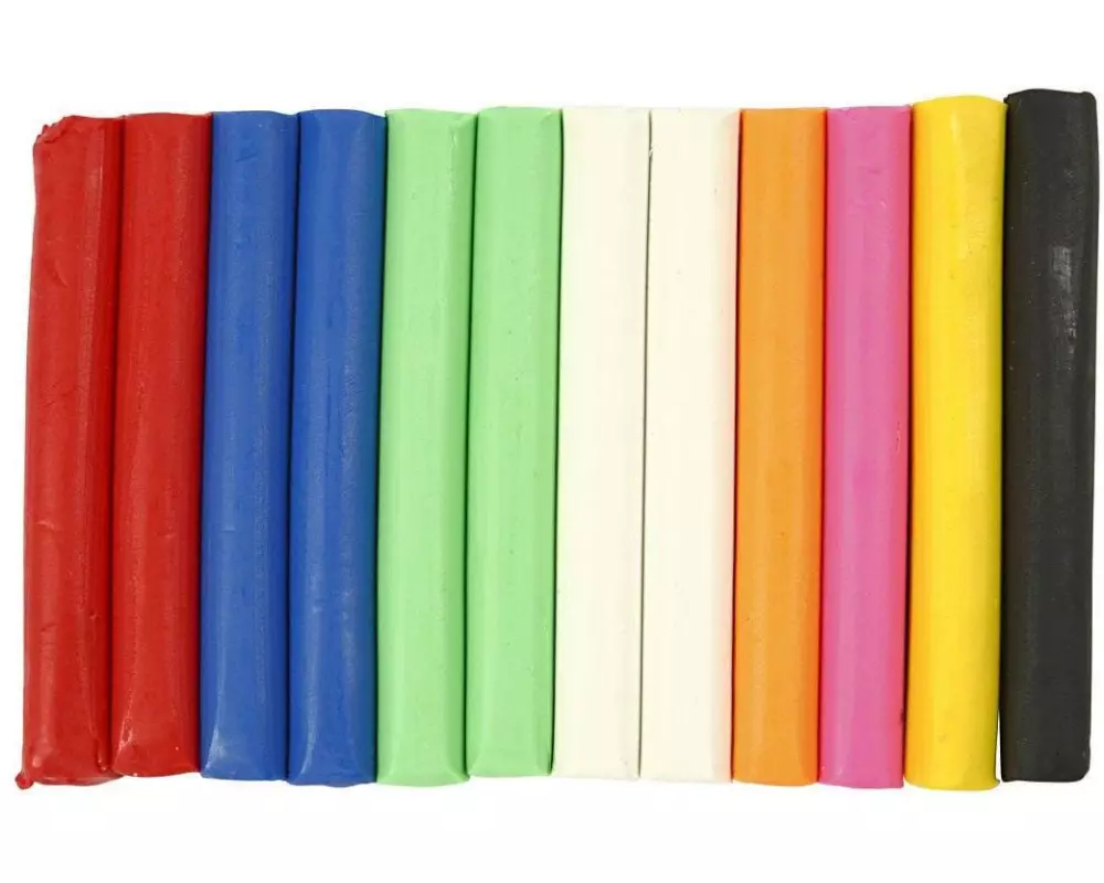 Creativ Company Modelliermasse Soft Clay 8 Stück