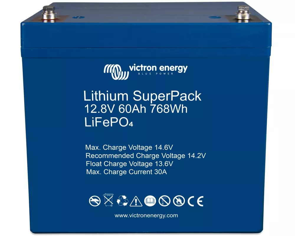 Victron Batterie Lithium SuperPack 12.8 V / 60 Ah