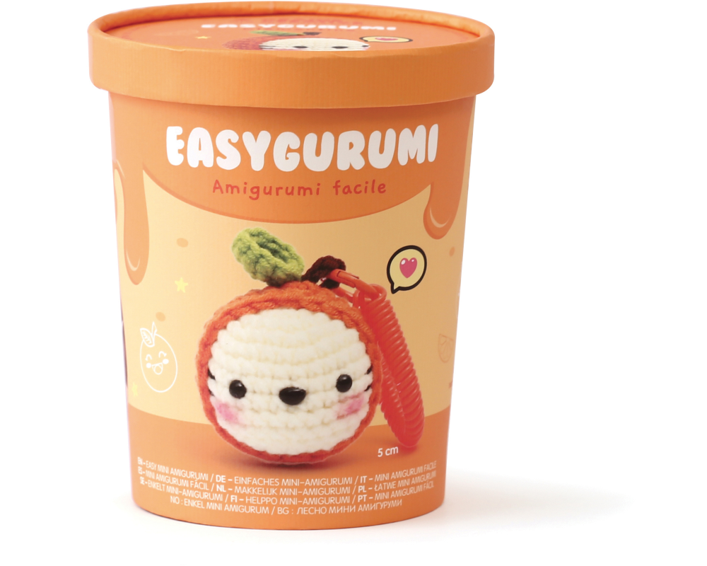 GRAINE CREATIVE Easygurumi Kit GC-420401 Clementine