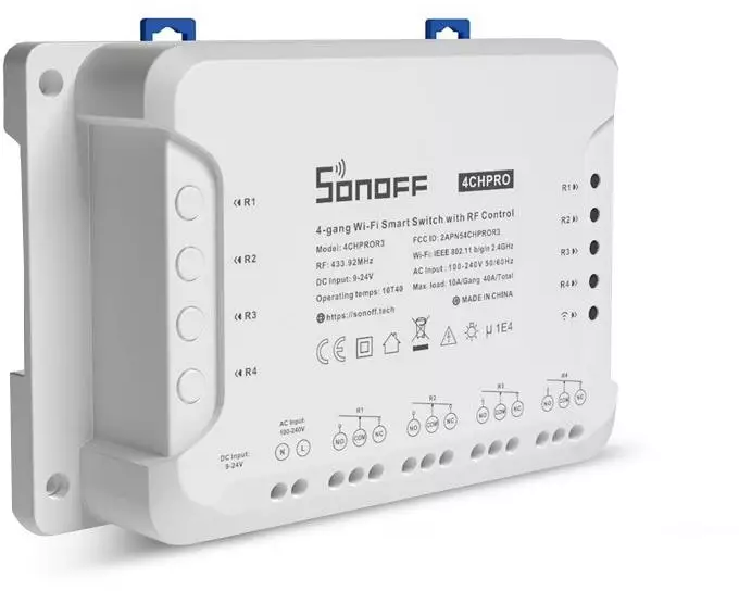 SONOFF WLAN-Schaltaktor 4CHPROR3 4-fach, WiFi-RF