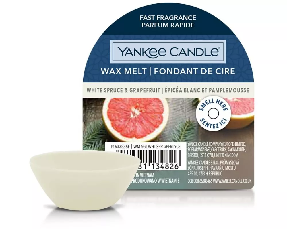 Yankee Candle Signature Duftwachsplättchen White Spruce & Grapefruit