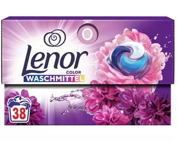 Lenor Waschmittel Kapseln Amethyst Pods 38 Stück