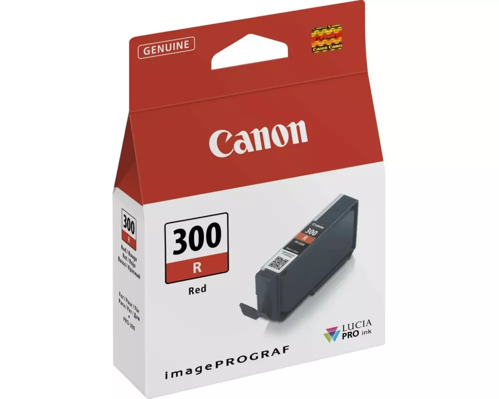 Canon Tinte PFI-300R / 4199C001 Rot