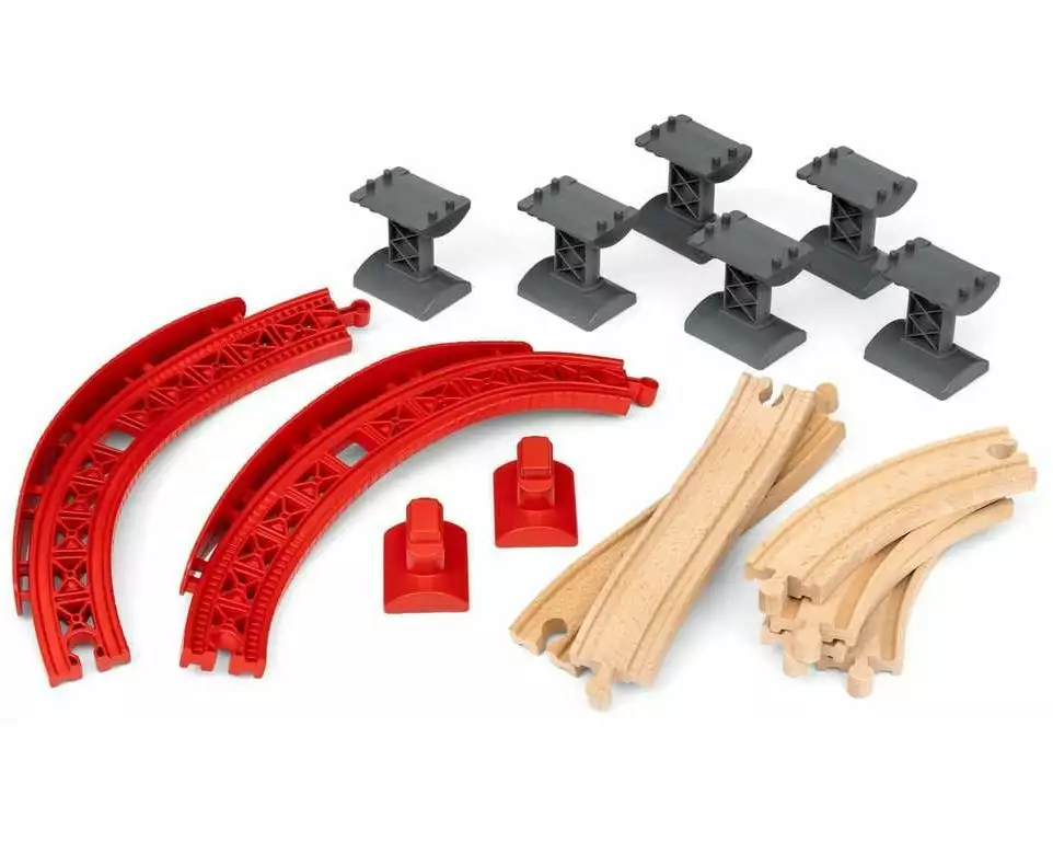 BRIO BRIO World Schienenpaket Berg & Tal 16-teilig
