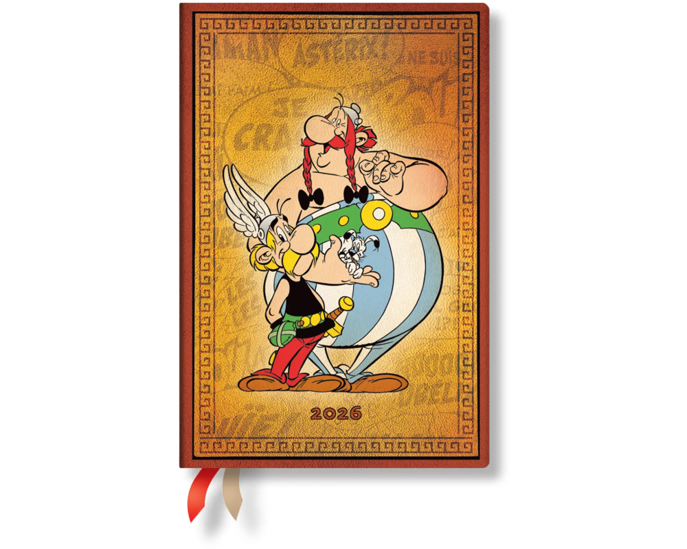 PAPERBLANKS Agenda Asterix & Obelix 2026 DD0568-2 1W/1S VSO Mini HC DE 9.5x14cm