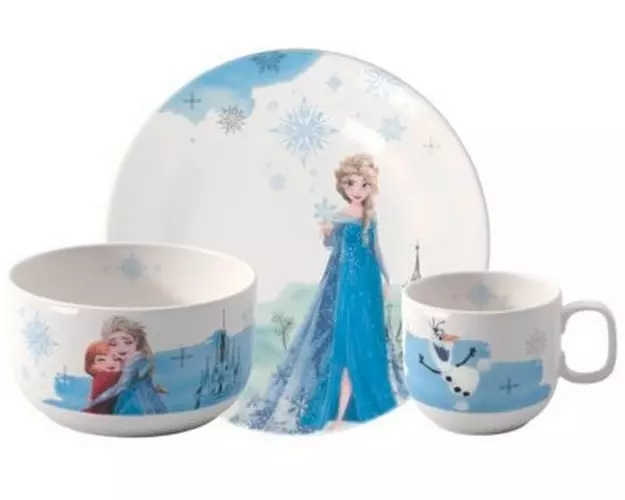 Villeroy & Boch Kindergeschirrset Disney Frozen 3-teilig