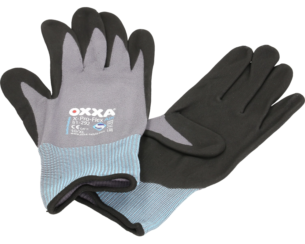 OXXA Handschuh Pro-Flex Air Gr. XL 51.292.10 Nylon, schwarze Microschaumb.