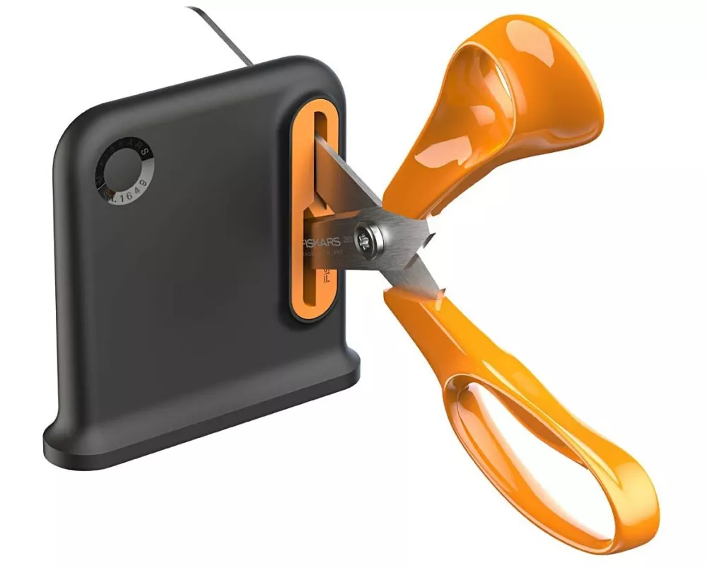 Fiskars Scherenschleifer 10 cm, Edelstahl, Rechtshänder