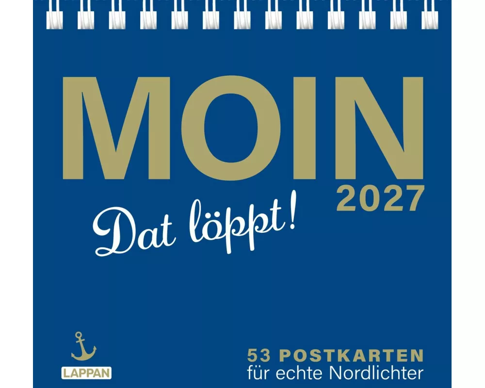 MOIN!: Postkartenkalender 2027