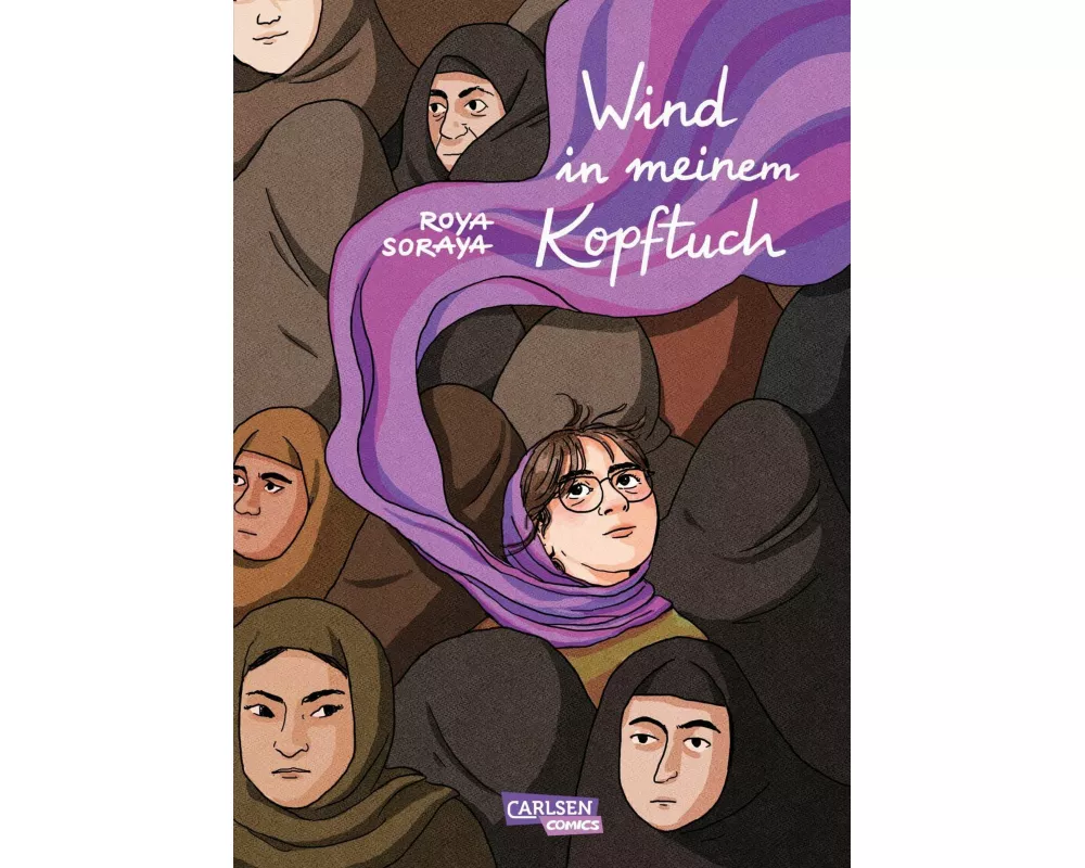 Wind in meinem Kopftuch