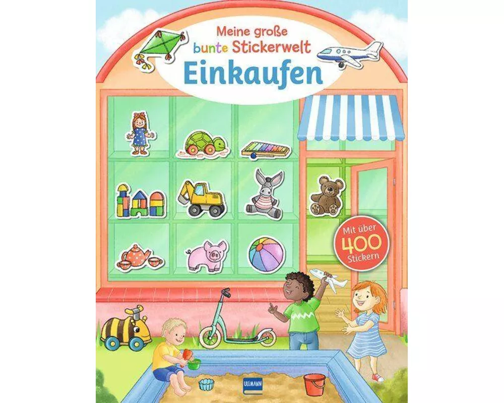Meine große bunte Stickerwelt - Einkaufen