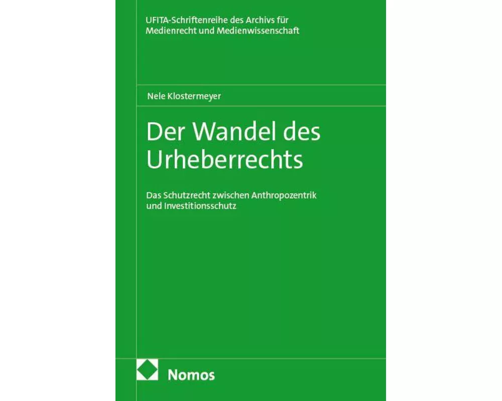 Der Wandel des Urheberrechts