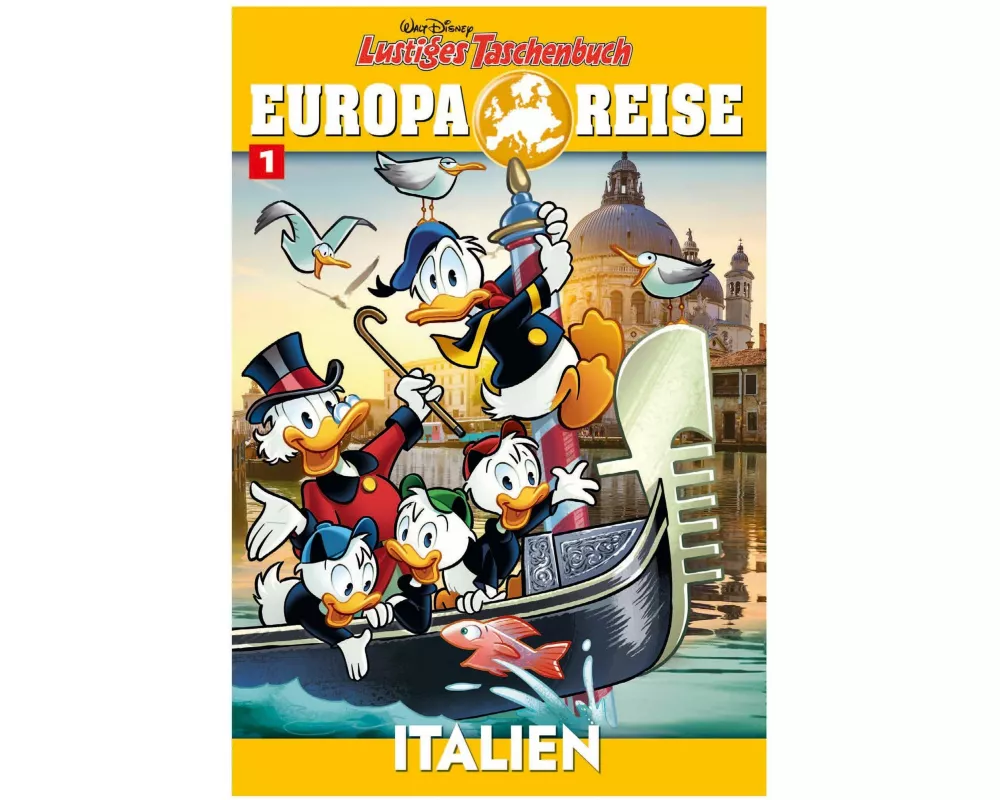 Lustiges Taschenbuch Europareise 01