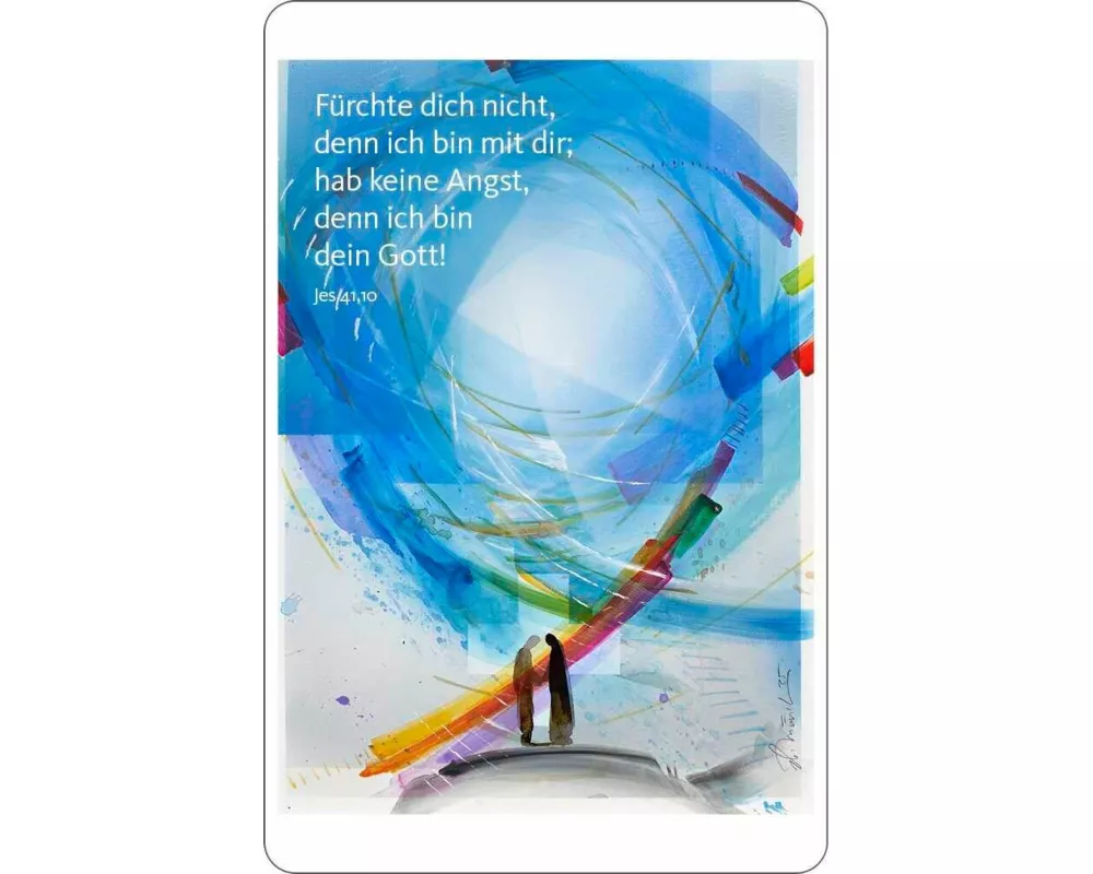 Jahreslosung Eberhard Münch 2027, Kalender im Scheckkartenformat (10er Set)